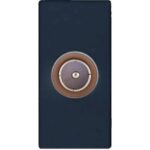 Geyer Πρίζα TV τερματική 1 θέσης Μαύρη PAL/Θ 0db