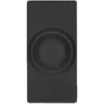 Geyer Προγραμματιζόμενος ρεοστάτης 10-100W/VA με περιστροφικό κομβίο ελέγχου και πιεζοδιακόπτη 1 θέσης Μαύ - Image 2