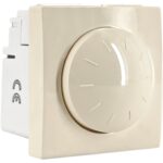 Geyer Προγραμματιζόμενος ρεοστάτης 10-100W/VA με περιστροφικό κομβίο ελέγχου και πιεζοδιακόπτη 2 θέσεων Ιβ - Image 2