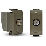 Geyer Μηχανισμός πρίζας SAT direct τερμ. σατινέ - Image 2