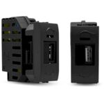 Geyer Πρίζα USB μαύρο - Image 3