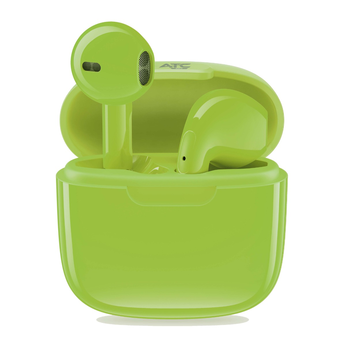 7atc25_1 ATC-25 TWS Wireless Earphone Green - Image 1