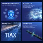 EDUP EP-AX900 WiFi + Bluetooh 5.3 Αντάπτορας - Image 7