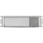 Geyer Πλακα 1 μπουτον AGORA ασημι - Image 2