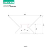 Geyer Προφίλ αλουμινίου χωνευτό AL131 για ταινία LED έως 10mm