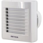 Geyer Εξαεριστήρας λευκός 12W 63,6m?/h 100mm