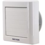 Geyer Εξαεριστήρας λευκός 12W 68,4m?/h 100mm