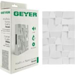 Geyer Κουδούνι Πόρτας Quatro 80dB με ενσωμ. μετασχηματιστή 8V/1A  λευκό