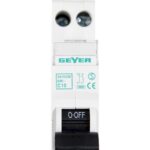 Geyer Αυτόματη ασφάλεια με ουδέτερο 1P C+N 1Μ 10A 3kA - Image 3