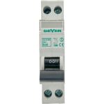 Geyer Αυτόματη ασφάλεια με ουδέτερο 1P B+N 1Μ 20A 3kA