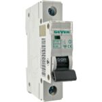 Geyer Αυτόματη ασφάλεια 1P C 25A 6kA