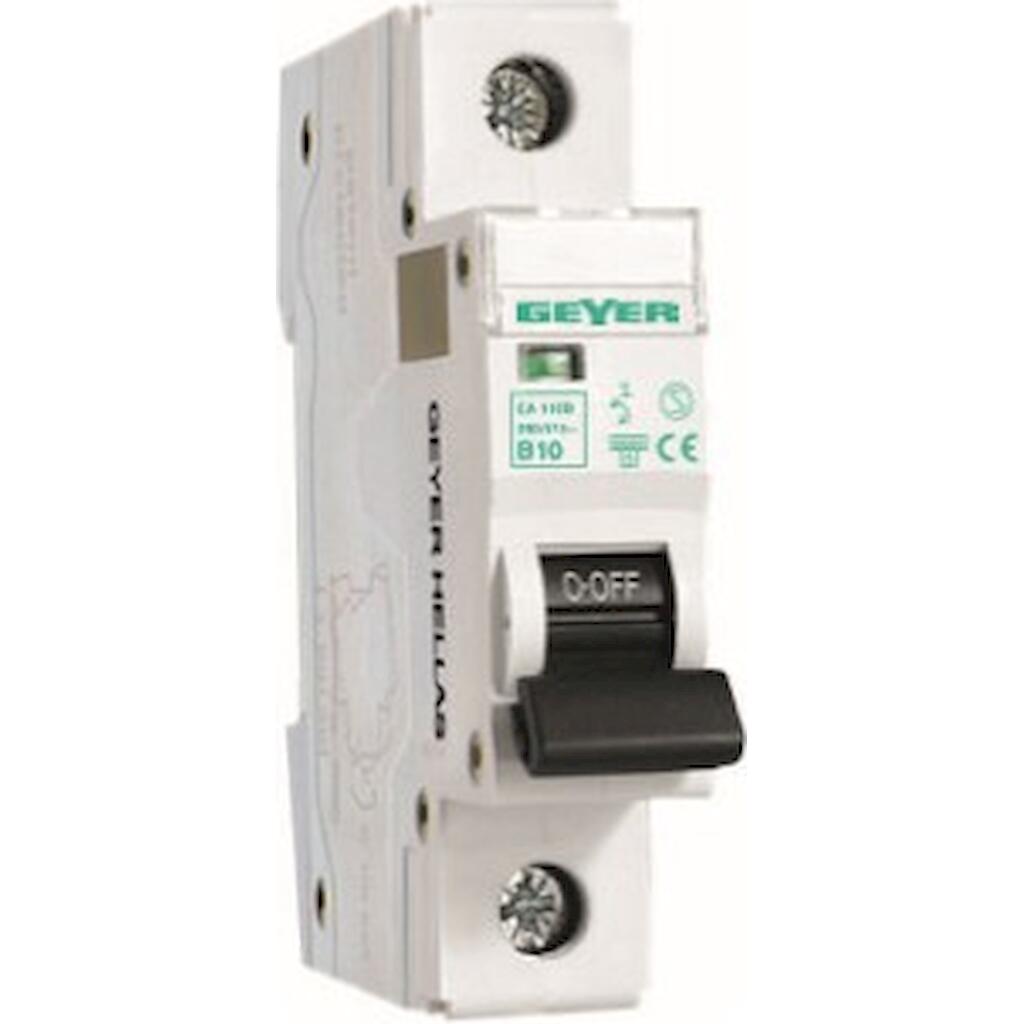 EA140C_4 Geyer Αυτόματη ασφάλεια 1P C 40A 6kA - Image 1
