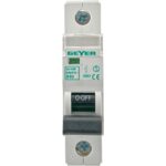 Geyer Αυτόματη ασφάλεια 1P B 63A 6kA