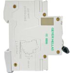 Geyer Αυτόματη ασφάλεια 2P C 2A 6kA - Image 2