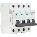 Geyer Αυτόματη ασφάλεια 4P C 10A 6kA