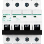 Geyer Αυτόματη ασφάλεια 4P C 63A 6kA