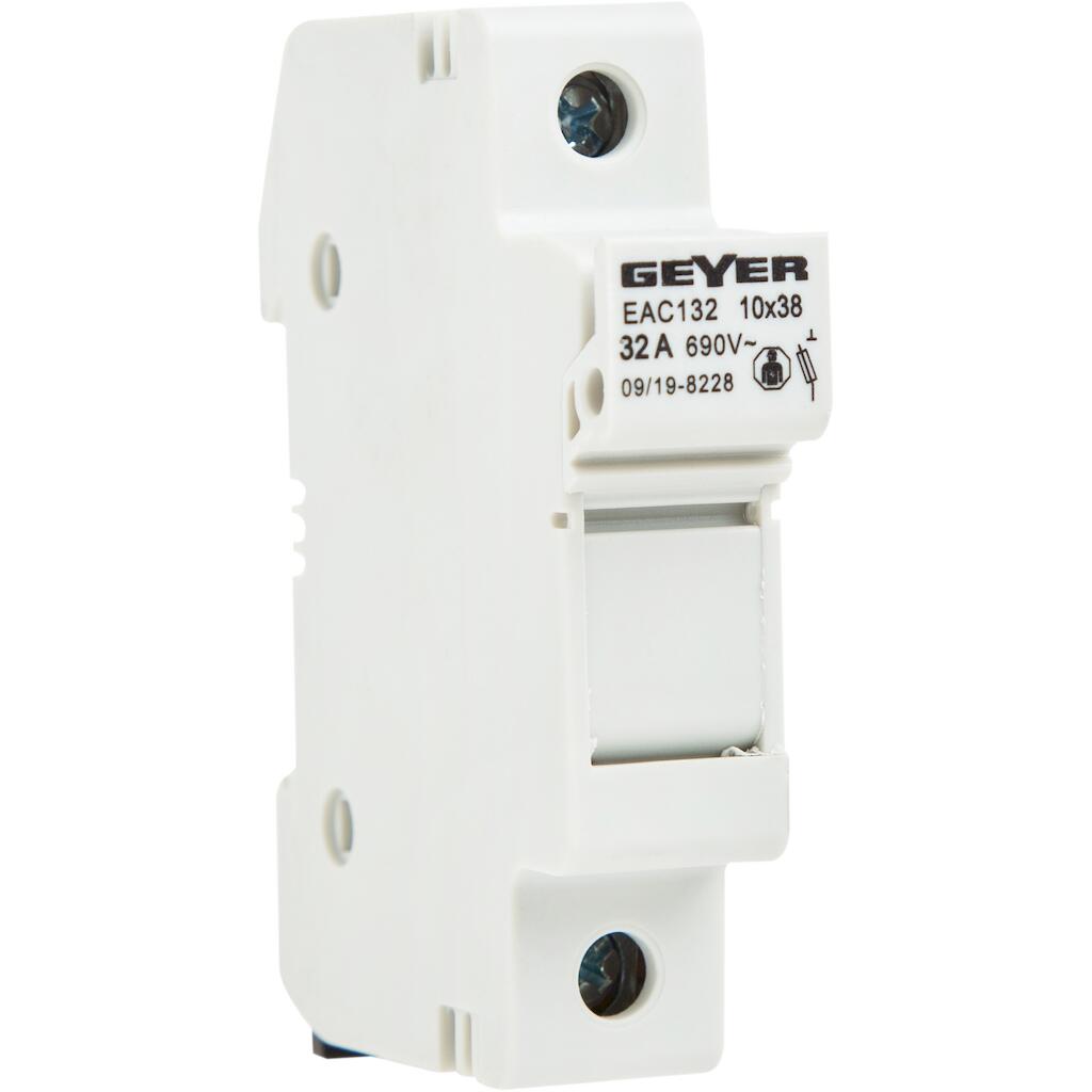 EAC132_4 Geyer Ασφαλειοθήκη AC 10x38 1P 32Α - Image 1