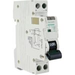 Geyer Ρελέ διαρροής 1P 30mA Τύπος A με αυτόματη ασφάλεια C 20A 6kA