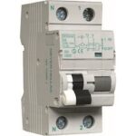 Geyer Ρελέ διαρροής 2P 30mA Τύπος A με αυτόματη ασφάλεια C 6A 10kA - Image 2