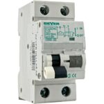 Geyer Ρελέ διαρροής 2P 30mA Τύπος A με αυτόματη ασφάλεια C 25A 10kA - Image 2