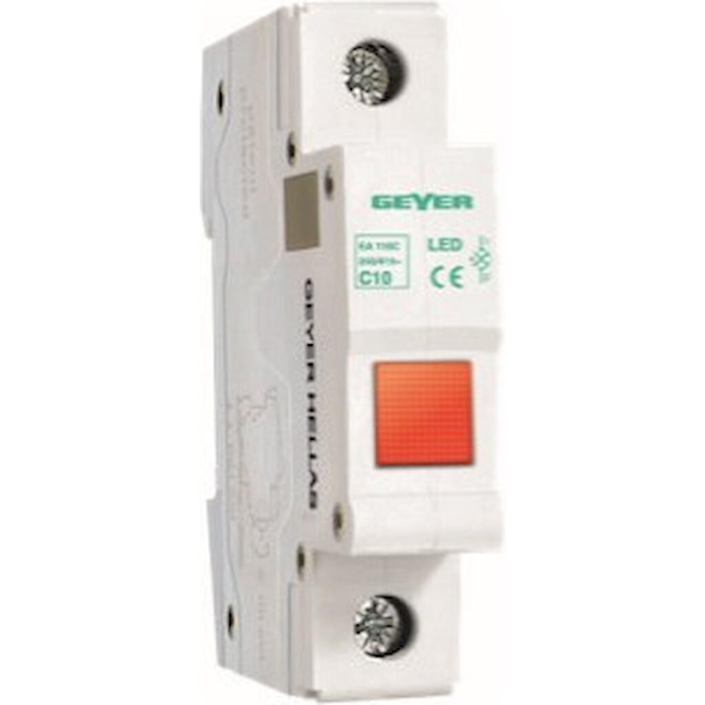 EL12R_3 Geyer Ενδεικτική λυχνία LED 1Φ 1Μ - Image 1