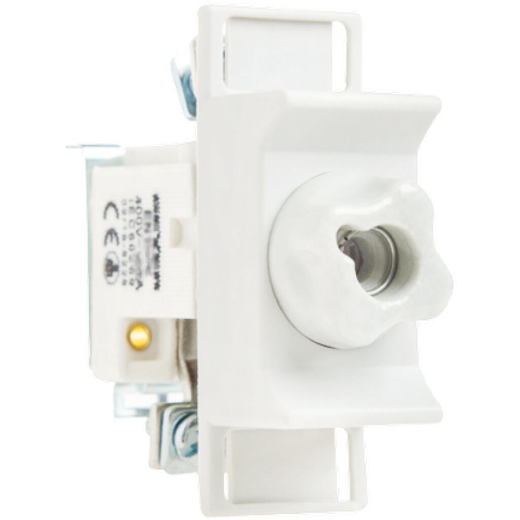 EN116K_4 Geyer Βάση ασφαλειών NEOZED D01 1P 16A με πώμα - Image 1