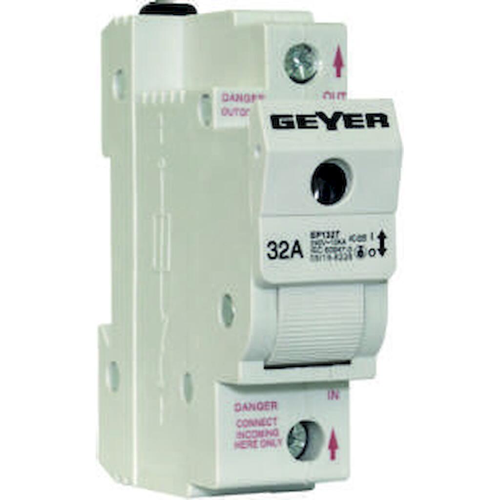 EP132T_4 Geyer Ασφαλοδιακόπτης NEOZED D02 1P 32A - Image 1