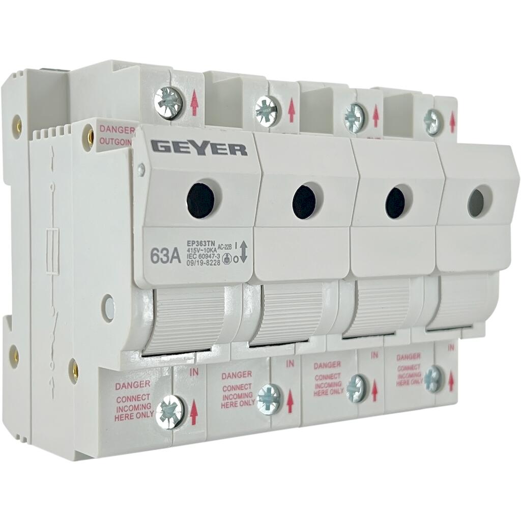 EP363TN_4 Geyer Ασφαλοδιακόπτης NEOZED D02 3P+N 63A - Image 1