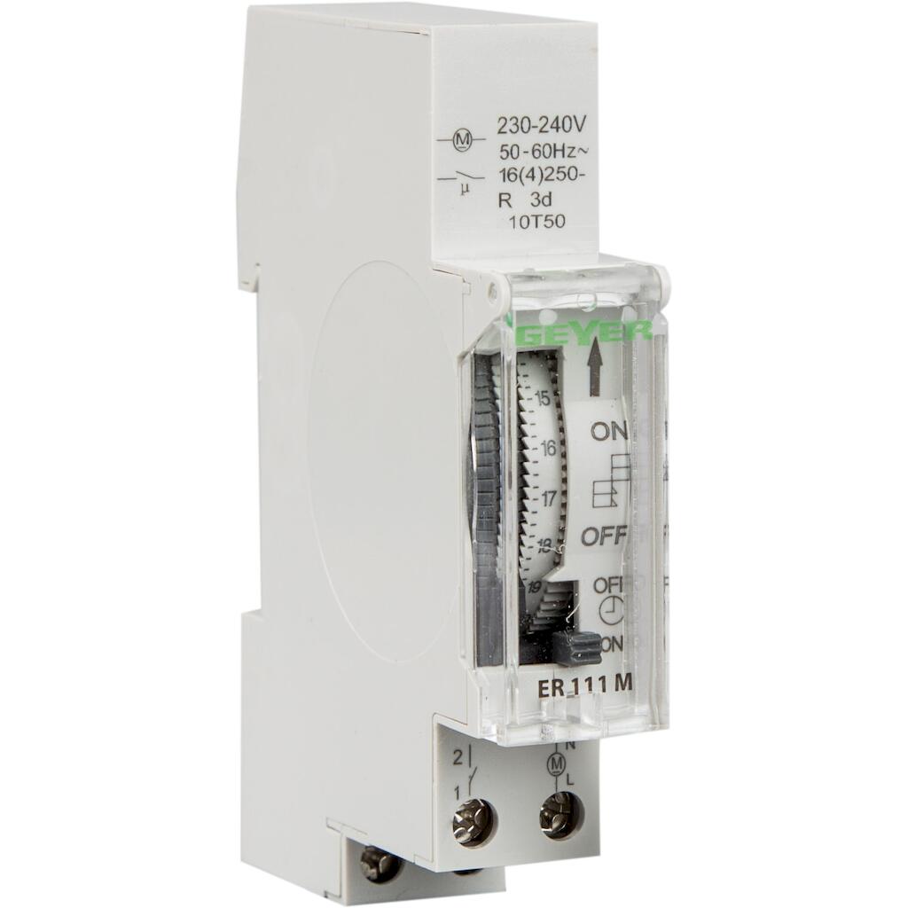 ER111M_4 Geyer Χρονοδιακόπτης 24Ω χωρίς εφεδρεία 1Μ LED - Image 1