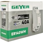 Geyer Ρελέ Wi-Fi και μετρητής ενέργειας 40A 1Φ 1M - Image 3
