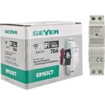 Geyer Wi-Fi Μετρητής ενέργειας με Μ/Σ εντάσεως 1Φ 63Α 1Μ - Image 2