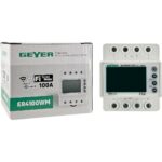 Geyer Wi-Fi  Μετρητής ενέργειας και επητηρητής τάσης 3Φ 100Α 4Μ - Image 3