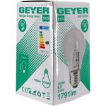 Geyer Λάμπα Αλογόνου Κλασσική A55 100W E27 2700Κ 1791lm
