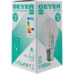 Geyer Λάμπα Αλογόνου Κλασσική 70W B22 2700Κ 1180lm
