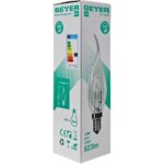 Geyer Λάμπα Αλογόνου Κερί CA37 42W E14 2700Κ 630lm - Image 3