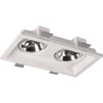 Geyer Γύψινο τετράγωνο spot 2xAR111 350x190mm - Image 2