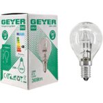 Geyer Λάμπα Αλογόνου Σφαιρική G45 28W E14 2700Κ 369lm - Image 3