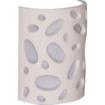 Geyer Γύψινη στρογγυλή απλίκα Ε14 185x235mm