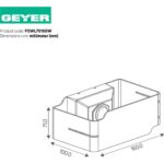 Geyer Απλίκα G9 160x71 IP65 λευκό - Image 3