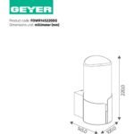 Geyer Απλίκα E27 100x200 IP54