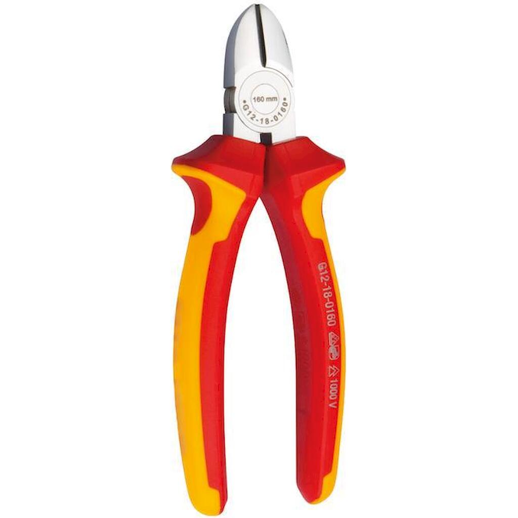 G12-18-0140_4 Geyer Πλαγιοκόπτης με μονωμένες λαβές, ελεγμένος κατά VDE 140mm - Image 1