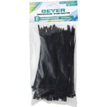Geyer Δεματικά 3.6x150mm μαύρα (100τμχ)