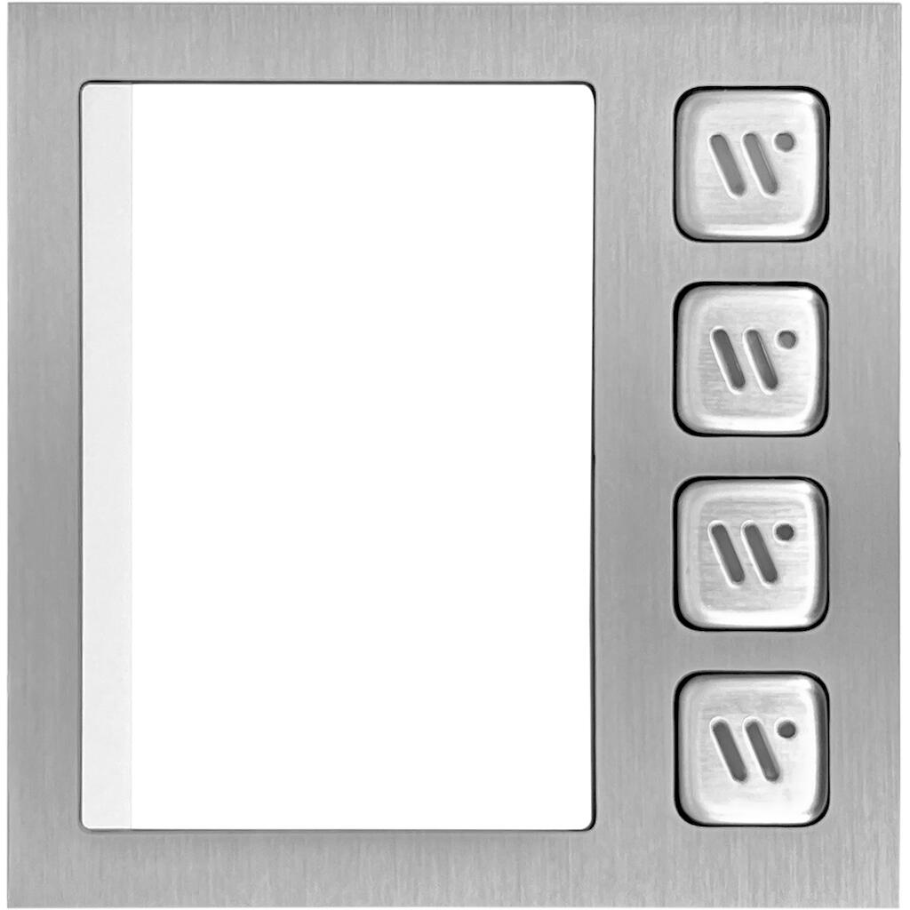 GPB4_4 Geyer Μηχανισμός πλήκτρων με υποδοχή ονόματος, 4 πλήκτρα - Image 1