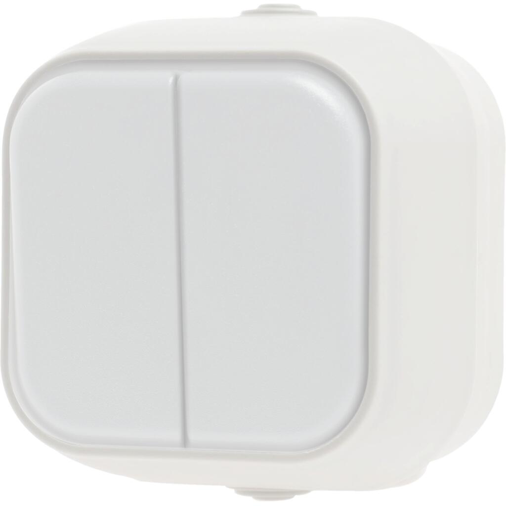 H2-B210M-W_4 Geyer Διακόπτης K/R εξωτερικός λευκός IP54 - Image 1