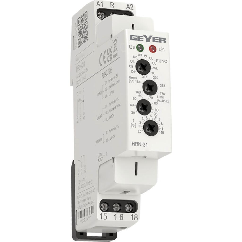 HRN-33_4 Geyer Επιτηρητής τάσης 1Φ 48-276V - Image 1