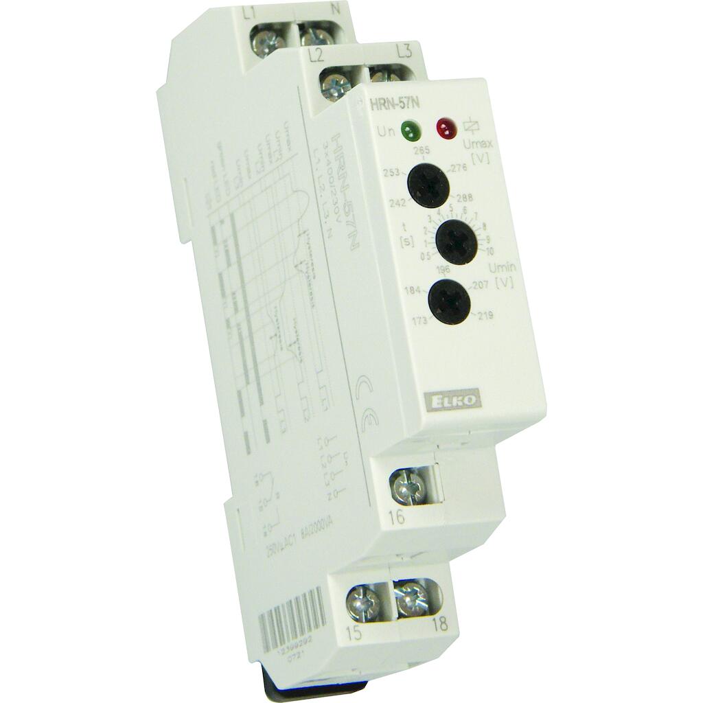 HRN-57N_3 Geyer Επιτηρητής τάσης 3Φ με ουδ. 300-380V 1M - Image 1