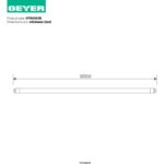 Geyer Λάμπα Φθορίου T8 UV-A BL365 36W