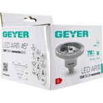 Geyer Λάμπα LED AR111 12W GU10 3000K 710lm 45° - Image 3