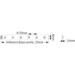 Geyer Ταινία LED Premium 14.4W 12V 2700K 1454lm IP65 - Image 2