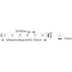 Geyer Ταινία LED Premium 7.2W 12V 3000K 723lm IP65